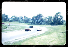 Sl64  Original slide 1966 road coure car race 909a picture