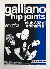 Galliano Hip Seals – Original Concert Poster –Poster –Paradiso – picture