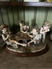 Capodimonte, By Giuseppe Armani’s “The Cheats”  Four Boys Playing Cards Figurine picture