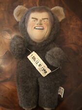 Vintage Ted Kennedy 1980 Presidential Candidate Teddy Bear Rubber Face Senator  picture