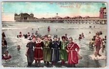 1911 LOOKING FOR SOMEONE TO LOVE US IN ATLANTIC CITY NEW JERSEY*BATHING BEAUTIES picture
