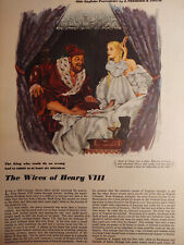 1947 Esquire Art Six Wives of Henry VIII as Pinups girls J. Frederick Smith   picture