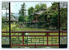 c1950's Changpojeong Arbor at Changgyeong-Weon Seoul Korea Vintage Postcard picture