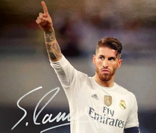 SERGIO RAMOS Hand Signed Autograph Real Madrid Soccer 5x7 Photo with COA picture