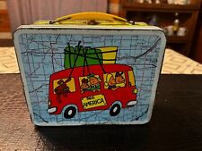 Vintage 1972 Ohio Art See America Metal Lunchbox - No Thermos picture