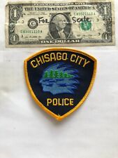 Rare Chisago City Minnesota Police Patch Un-sewn great condition picture
