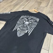 harley davidson Wisconsin Oconomowoc long sleeve With Skull And Wings picture