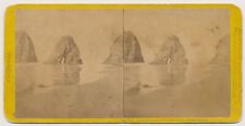 CALIFORNIA SV - Mendocino - Rocks at Ten Mile River - Soule 1870s picture