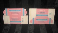 Vintage 1950's Thiele's Dairy Ice Cream Containers ~ NOS ~ Pink & Blue picture