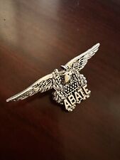 ABATE Harley Davidson Motorcycle Pin Vintage HD Club Button Hat Vest Shirt Badge picture
