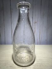 Key West Milk Bottle Tift Dairy Quart Embossed Has A Chip On Bottom Heel Rare. picture