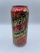 Mountain Dew Flamin' Hot - 16 oz (One Can)  FULL (Expired) RARE picture
