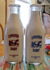 A Pair of Longview Dairy, Plymouth,N.H. in Red and Blue pyro picture