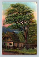 Postcard Raphael Tuck's 4108 House Wooden Fence Dirt Road Tree c1904 picture