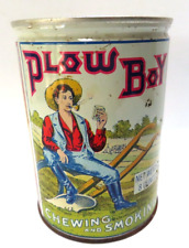 Plow Boy Chewing and Smoking Tobacco Tin No Lid picture
