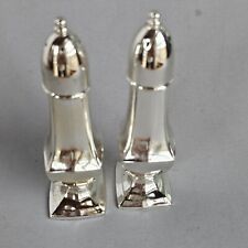 Vintage Oneida Salt and Pepper Shakers Silver Plated  picture