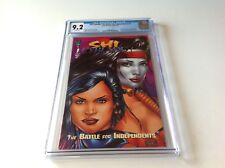 SHI CYBLADE BATTLE FOR INDEPENDENTS 1 CGC 9.2 RARE VARIANT CRUSADE COMICS picture