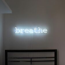 Breathe Neon Sign Light Lamp 20