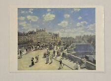 Vintage Postcard Auguste Renoir 1872 Paris Street Painting Art Gallery P2 picture