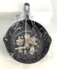 Hello Kitty Friends Camping Faux Cast Iron Skillet Melamine Lunch Plate NIP picture