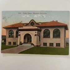 Antique, Public Library, Monterey, California Postcard  picture