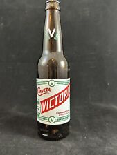 Rare Vintage Victoria Beer Bottle Nicaragua Xolotlan Painted Label Cerveza picture