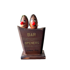 Vintage 1960s - 1970s Novelty Bottle Bar Opener & Cork Screw 