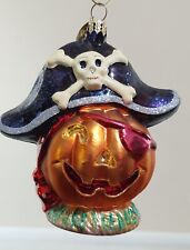 Christopher Radko Pirate Patch Halloween Ornament RETIRED 1999 w/ box  5