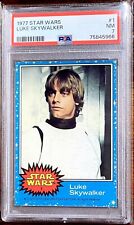 1977 Topps Star Wars #1 Luke Skywalker RC Rookie PSA 7 Dead Centered And Sharp picture