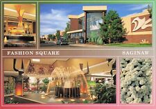 Saginaw MI Michigan Fashion Square Mall Interior Multi View 6x4 Postcard E11 picture