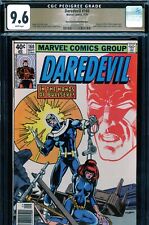 Daredevil #160 CGC 9.6 - PEDIGREE NEWSSTAND EDITION - Bullseye/Black WIdow story picture