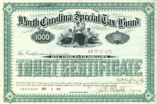 North Carolina Special Tax Bond $1000 Bond - General Bonds picture