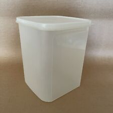 Tupperware Modular Mates #4 Square 23 Cup Container #1622, Pearl White Seal 1623 picture