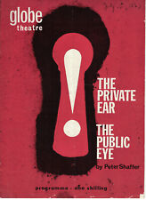 The Private Ear/The Public Eye - Peter Shaffer - Globe Theatre London 1963 picture