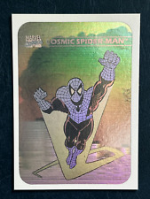 1990 MARVEL UNIVERSE SERIES 1 HOLOGRAM COSMIC SPIDER-MAN BY IMPEL picture
