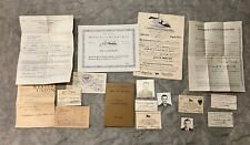 Matson Lines SS MALOLO Ocean Liner - Crew Member Document & Service Book Group picture