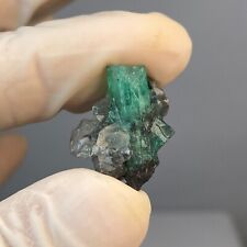 VERY CLEAR NATURAL EMERALD CRYSTAL ON MATRIX  FROM MUZO COLOMBIA 3,72 grams picture