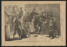 HARPER'S WEEKLY 1/21 1865 Loyal Georgian Newspaper 1st issue Savannah GA picture