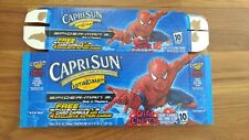 Vintage SPIDER-MAN 3 Movie CAPRI SUN Snack Box 4 Action Cards MARVEL Uncut picture