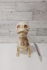 Animated LED Mini Skeleton Dog halloween decoration - NWT picture