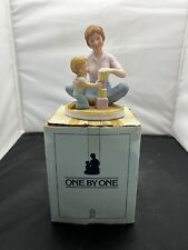 Beautiful Rare One by One Growing Up Figurine Mother & Child 1982 IOB Roman, Inc picture