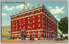 Athena, Georgia GA - General View - Hotel Georgian - Vintage Postcard - Unposted picture