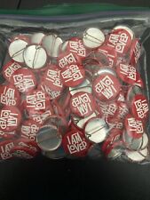 Lot of 100 I Am Loved Buttons Pins Version Brand New Gift Party Favor picture