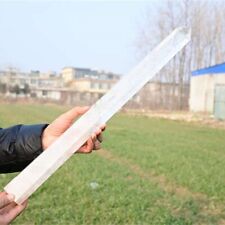 4.73lb Natural White Clear Quartz Obelisk Energy Cystal Point Wand Tower Reiki  picture