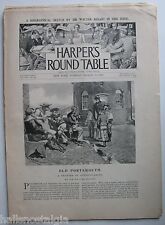 Arlington, Ma. 1897 HARPER'S ROUND TABLE Magazine with AHS POLO TEAM PICTURED picture