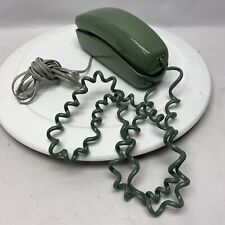 OLD VINTAGE WESTERN ELECTRIC TRIMLINE Green PUSH BUTTON PHONE BELL SYSTEMS picture