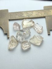 46 Crt / 7 Piece / Natural Imperial Topaz From Katlang Pakistan Mine.Facet Grade picture