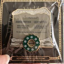 Poppins Collectibles James Lily Gravestone Harry Potter Fantasy Pin picture