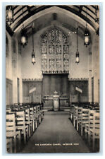 1939 The Danfort Chapel Interior View Artvue Unposted Postcard picture