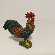 Schleich Rooster Chicken Farm Barn Realistic Animal Figure 2016 2.5” Toy Play picture